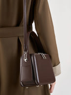 Soft Leather Crossbody Hobo Bag