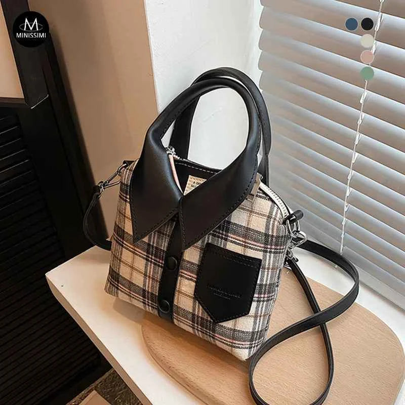 Color Block Crossbody Sling Bag