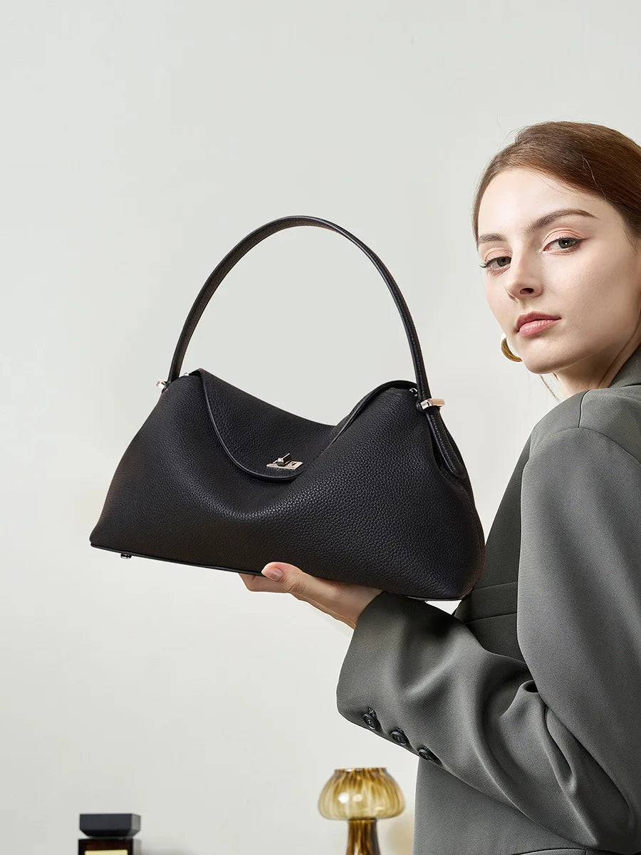 Vintage Cowhide Leather Tote