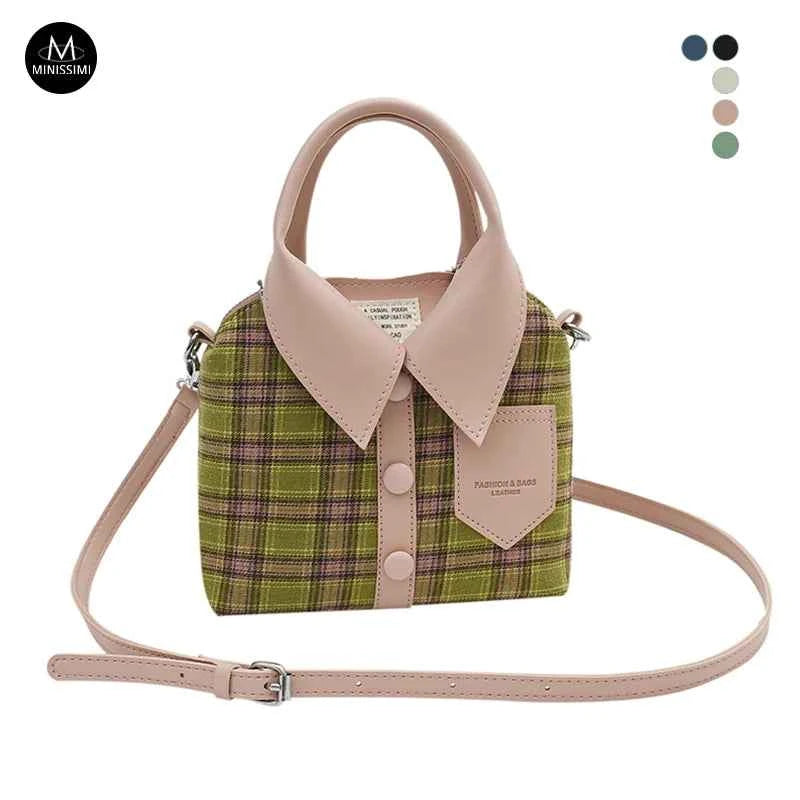 Color Block Crossbody Sling Bag