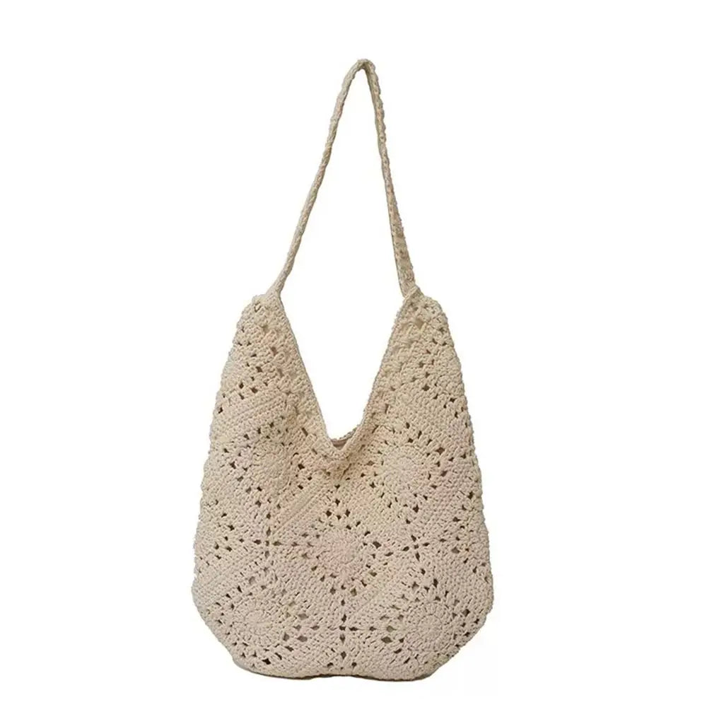 Cotton Woven Vintage Shoulder Bag