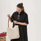 Bohemian Cotton Weave Tote Bag