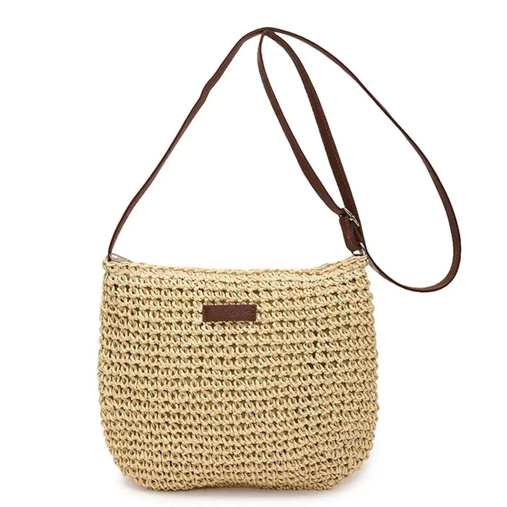 Paper Woven Fashion Hobo Bag