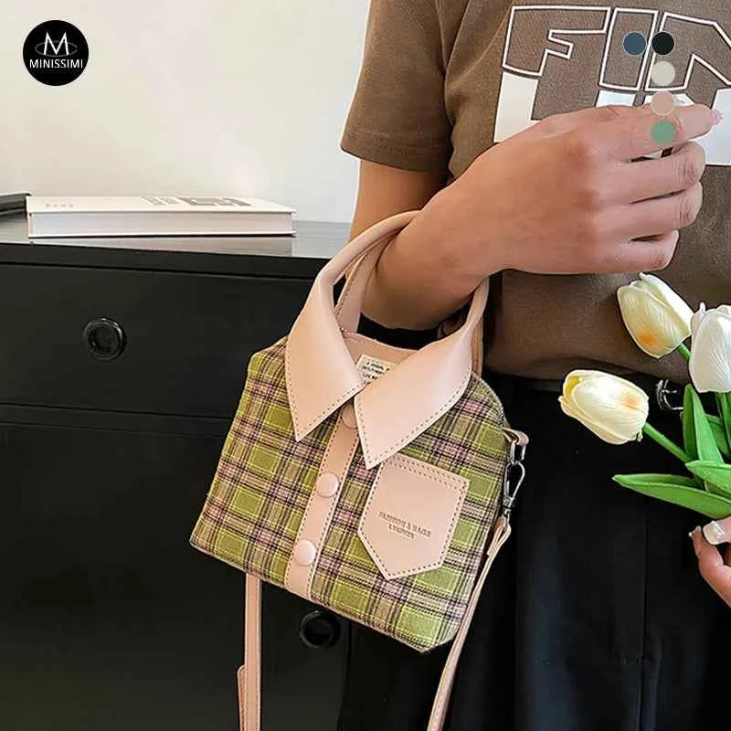 Color Block Crossbody Sling Bag