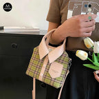 Color Block Crossbody Sling Bag