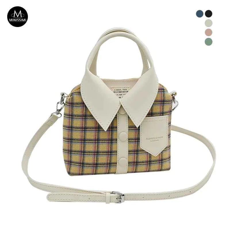 Color Block Crossbody Sling Bag