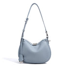 Vintage Half-Moon Leather Purse