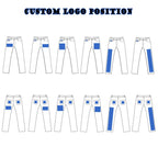 High-Waisted Beaded Rhinestone Jeans