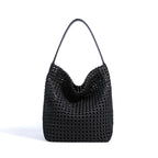 Woven Fabric Bucket Bag