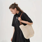 Bohemian Cotton Weave Tote Bag