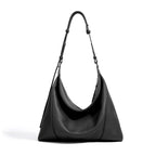 Cowhide Leather Crossbody Hobo Bag