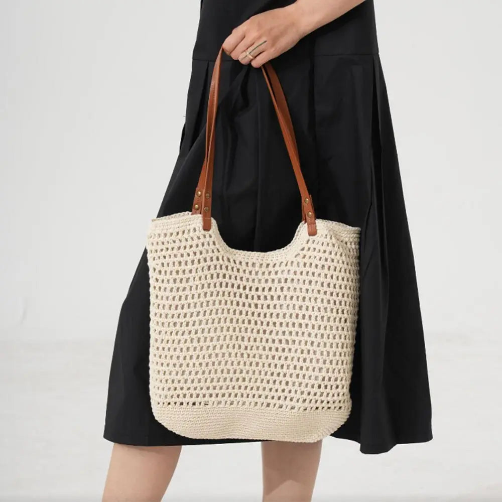 Bohemian Cotton Weave Tote Bag