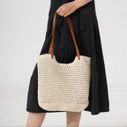 Bohemian Cotton Weave Tote Bag