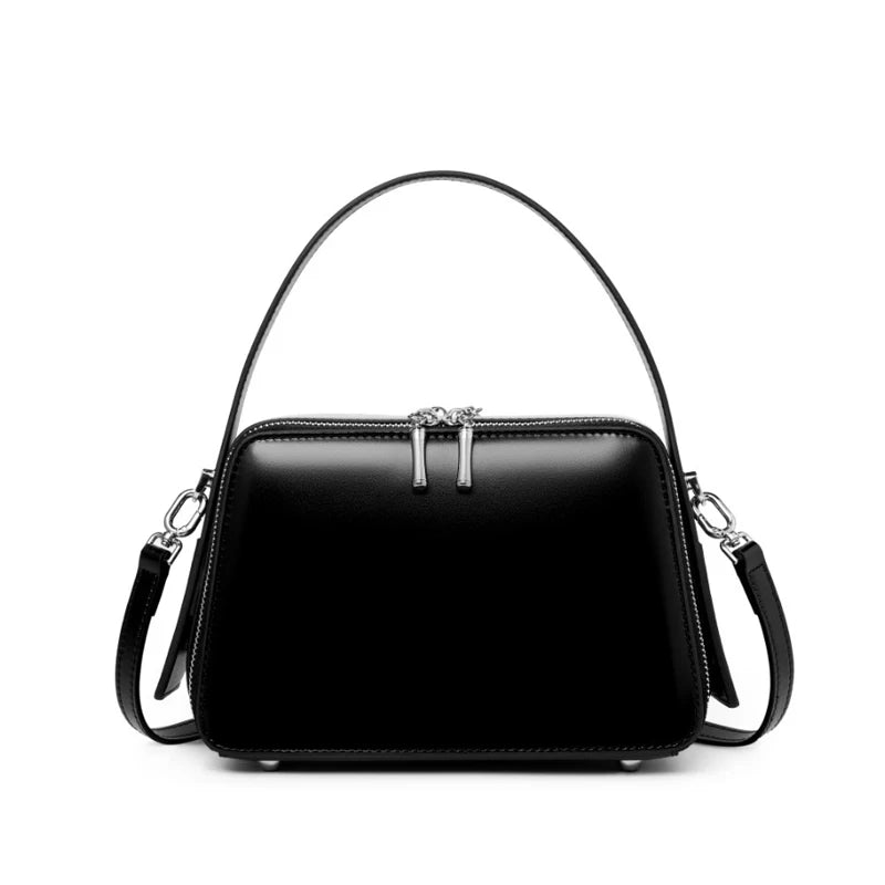 Soft Leather Crossbody Hobo Bag