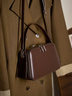 Soft Leather Crossbody Hobo Bag