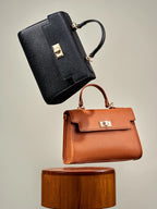 Timeless Flap Leather Crossbody Bag
