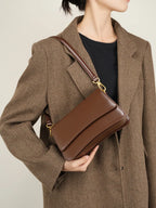 Candy Pattern Leather Flap Bag