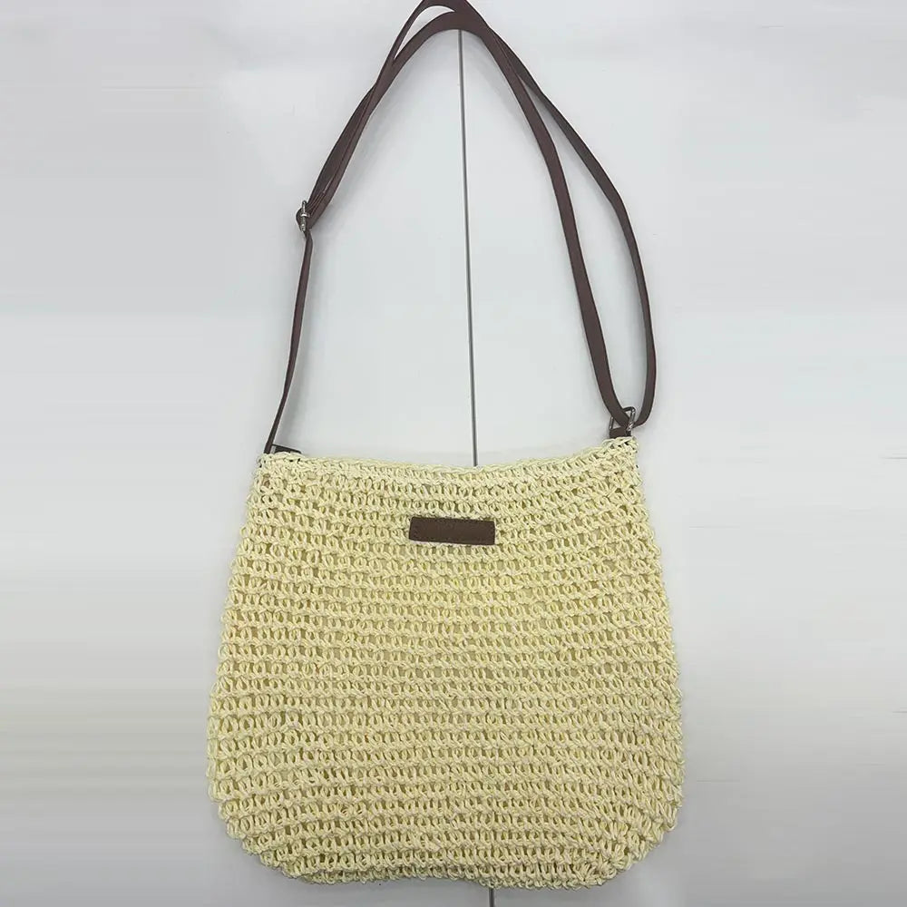 Paper Woven Fashion Hobo Bag