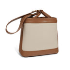 Vintage Lichee Pattern Leather Bag