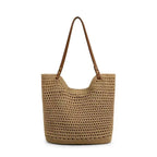 Bohemian Cotton Weave Tote Bag