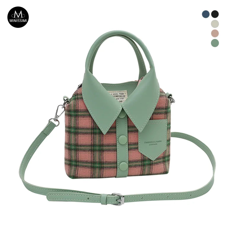 Color Block Crossbody Sling Bag