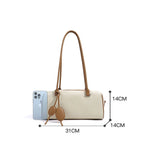 Candy Pattern Leather Crossbody Bag