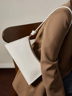 Embroidered Leather Camera Crossbody Bag