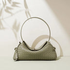 Hand Woven Leather Tote Bag