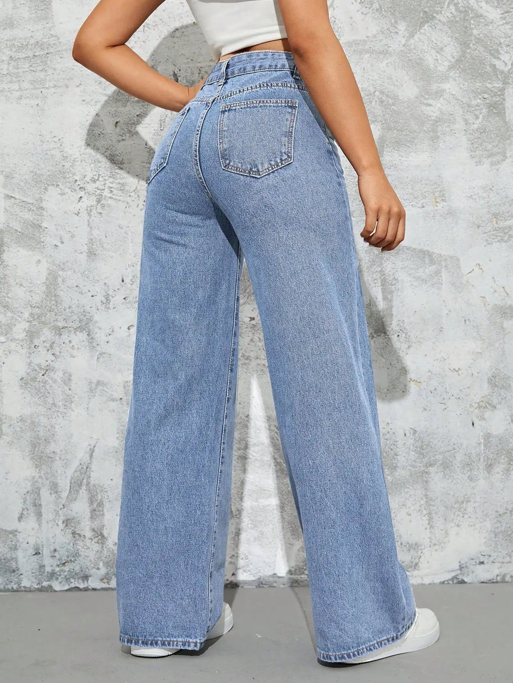 High Waist Dark Wash Jeans