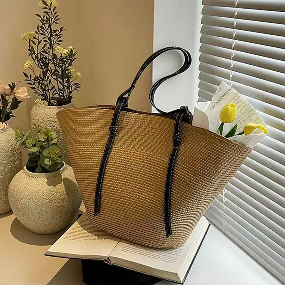 Artisan Paper Weave Tote