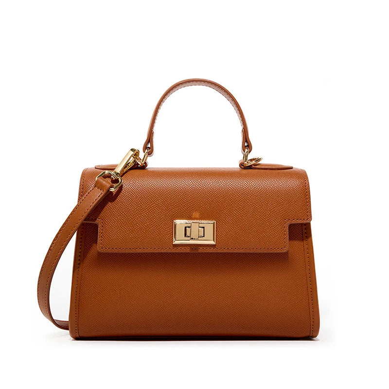 Timeless Flap Leather Crossbody Bag