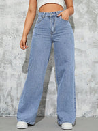 High Waist Dark Wash Jeans