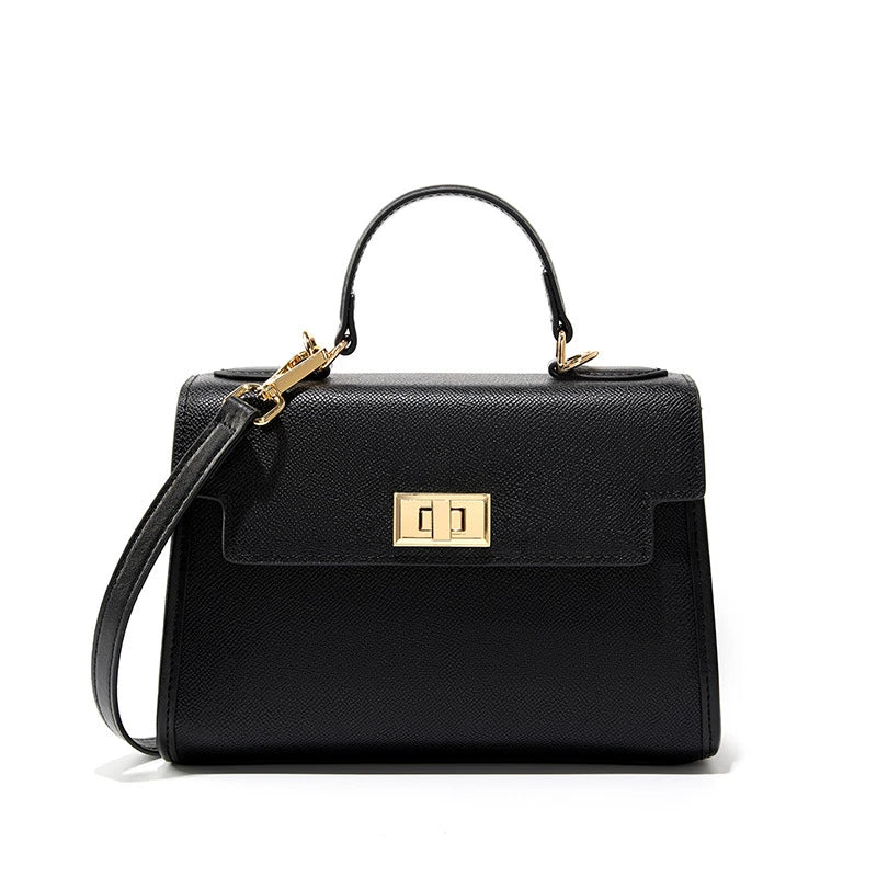 Timeless Flap Leather Crossbody Bag