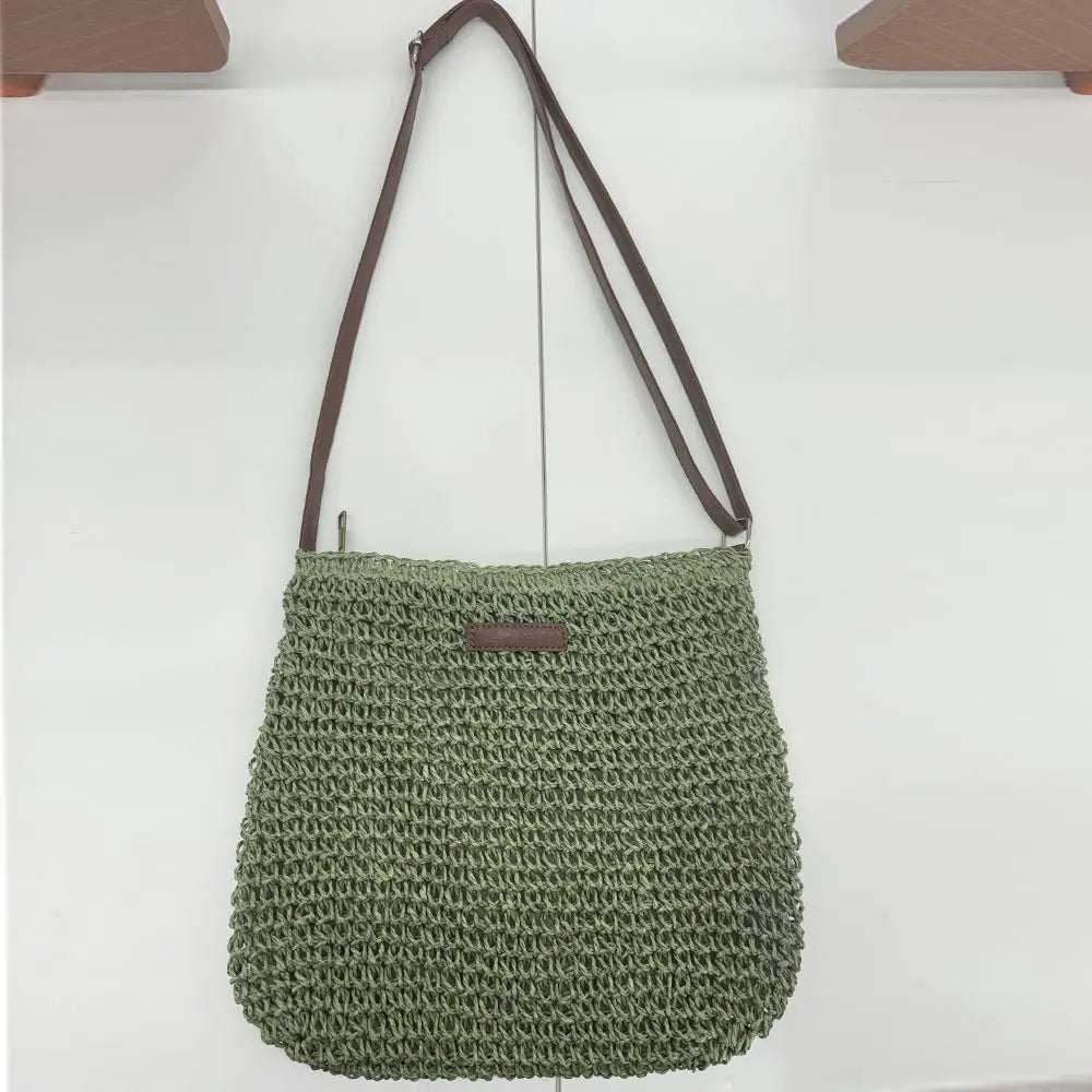 Paper Woven Fashion Hobo Bag