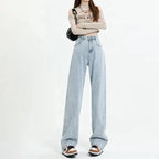 White Wide Leg Cropped Jeans