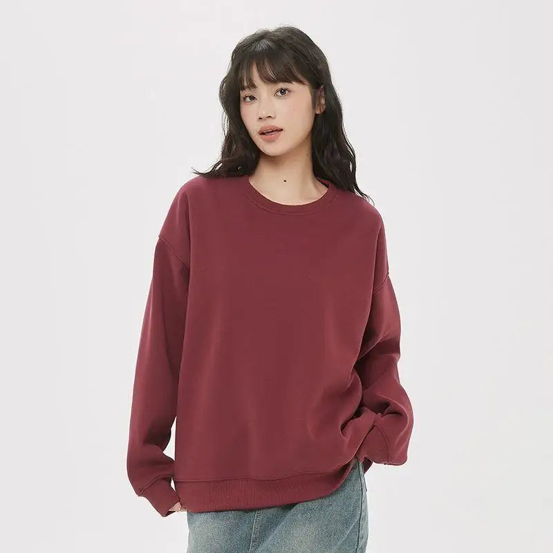 Heavyweight Oversize Round Neck Sweatshirt