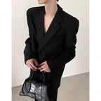 Loose Fit Casual Blazer Jacket