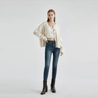 High Elasticity Denim Pencil Pants