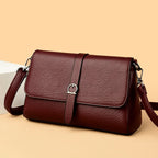Two-Strap Square Flap Bag