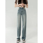 Light Drapey Wide Leg Jeans