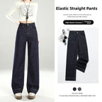 Plus Size Elastic Waist Jeans