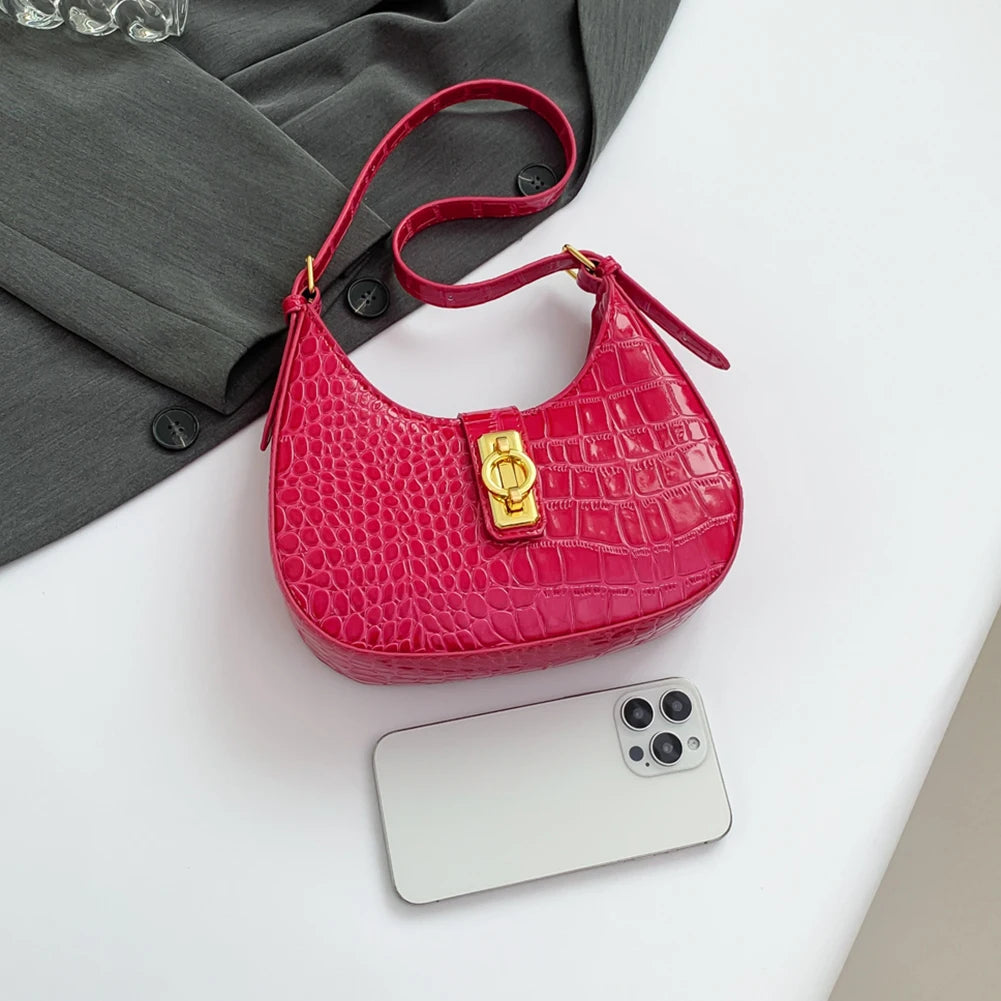 Soft Half Moon Crossbody Bag