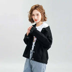 Plus Size Loose Denim Jacket