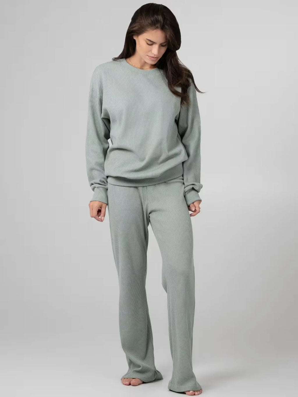 Long Sleeve Wide Leg Set