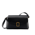 Two-Strap Leather Commuter Satchel