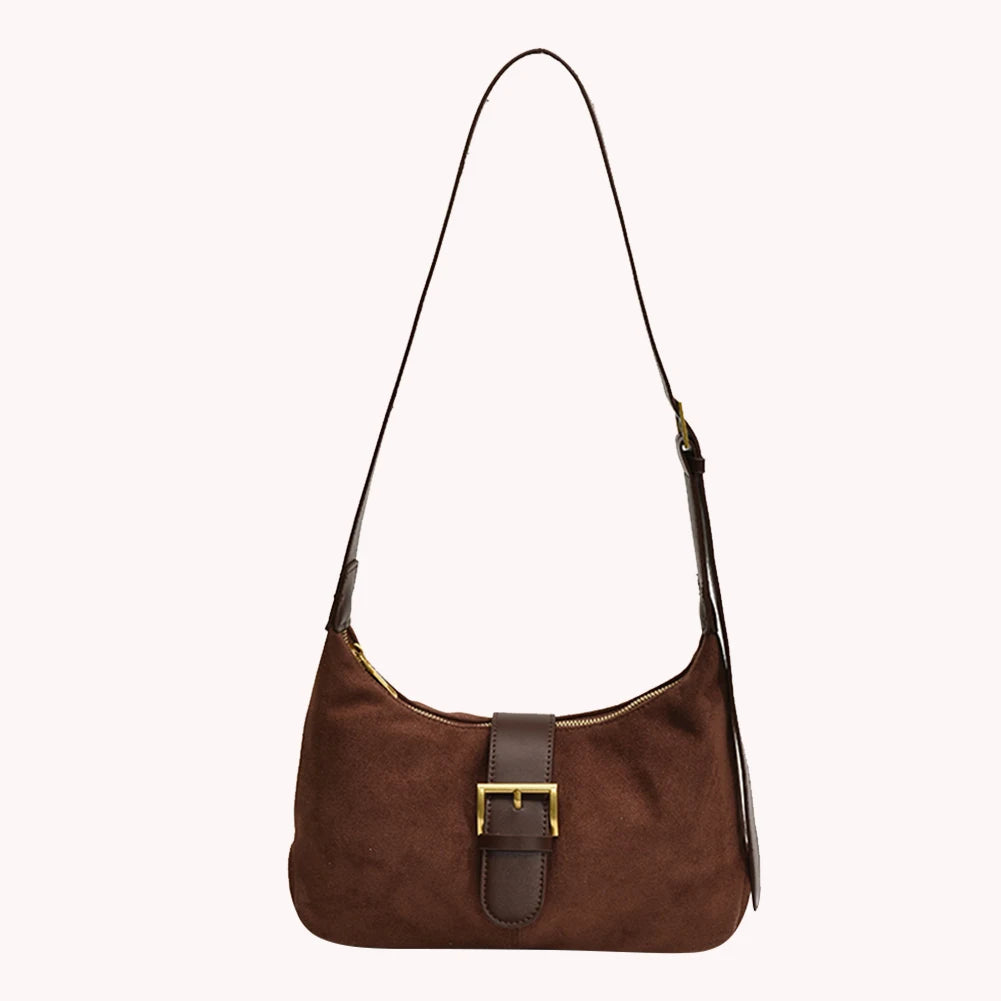 Crescent Slouchy Suede Hobo Bag