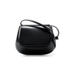 Genuine Leather Saddle Crossbody Bag