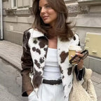 Retro Wool-Blend Button Coat