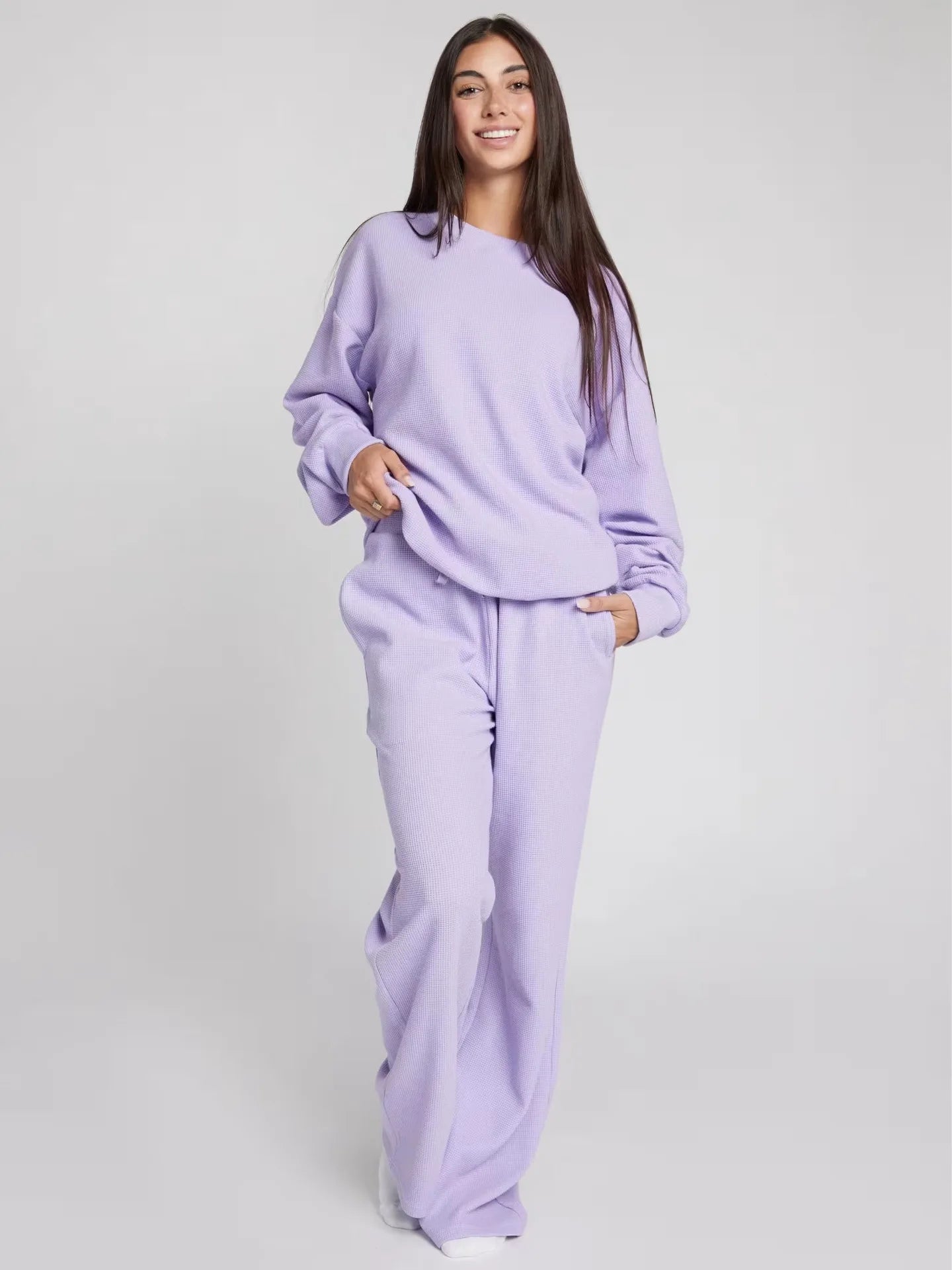 Long Sleeve Wide Leg Set