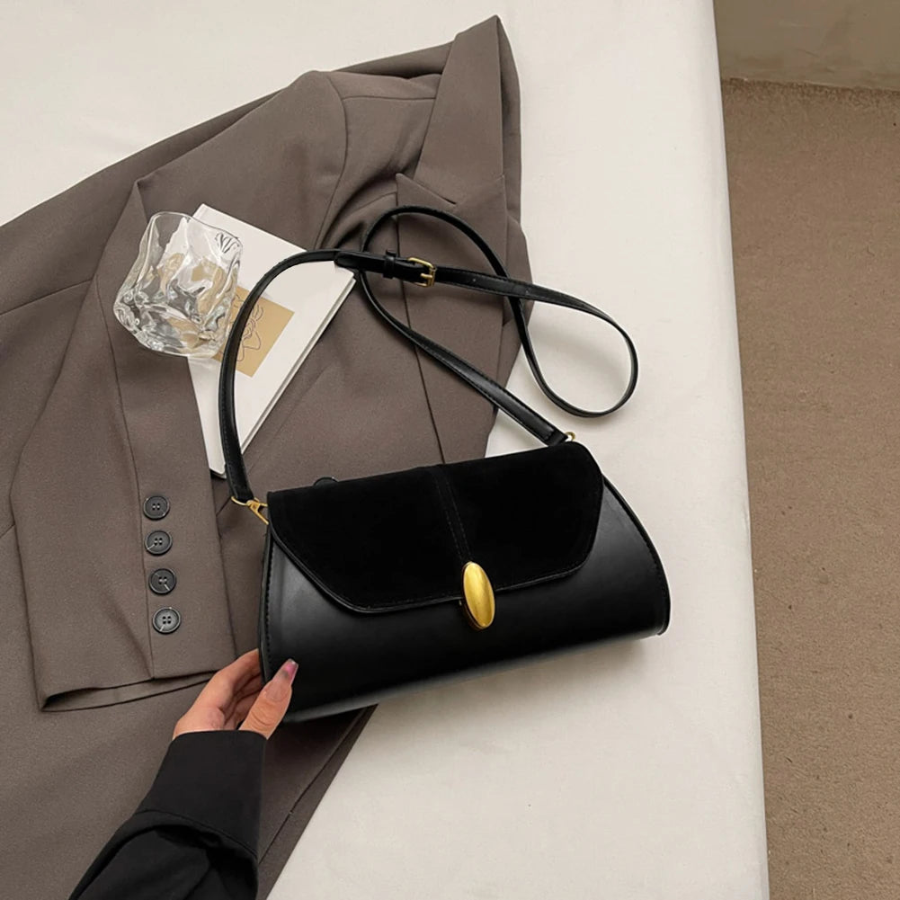 Vintage Slouchy Baguette Shoulder Bag